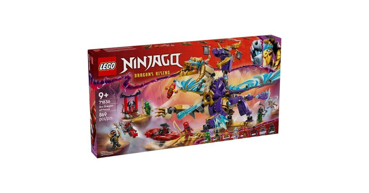 LEGO® NINJAGO®: Arc Dragon of Focus (71836) | Nerdom, Greece