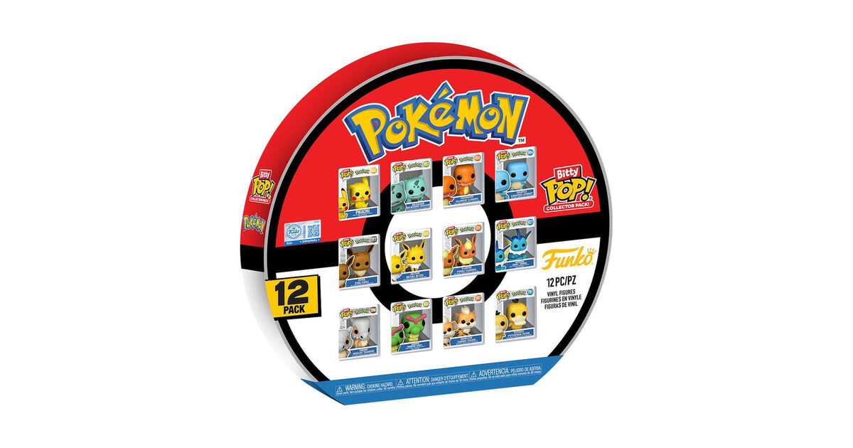 Acheter Funko Bitty Pop Pokémon Pack 4 avec Charmander