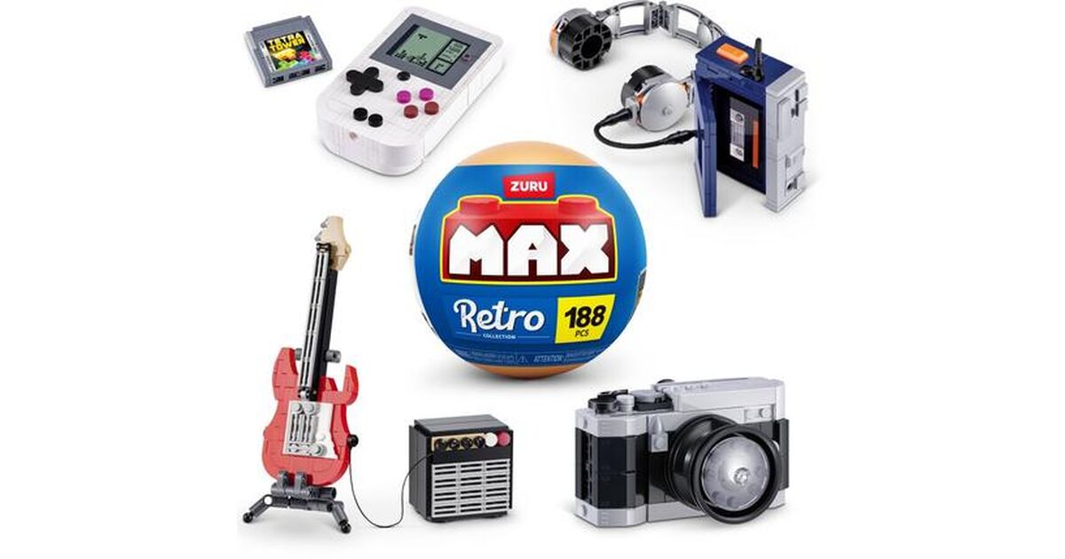 Mini Brands Max Retro Collection 1pc Random Pick | Nerdom, Greece