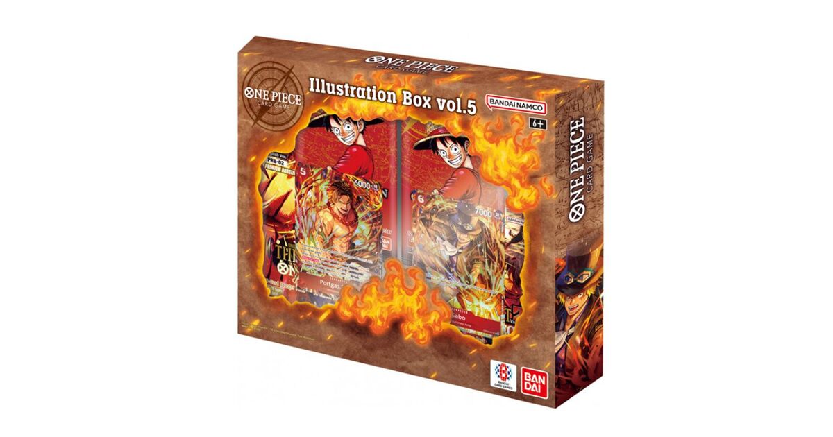 One Piece TCG Card Game Illustration Box Vol05 | Nerdom, Greece