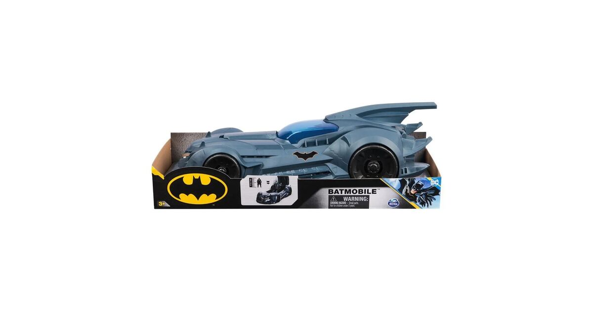Spin Master Batmobile Spin Master Batman Batmobile Bat-Tech, Modelo A Escala 1:16 De 30 Cm, Coche De Juguete Negro Con Detalles De La Película, Ideal Para Coleccionistas Spin Master Batmobile Spin Master Batman Batmobile Bat-Tech, Modelo A Escala 1:16 De 30 Cm, Coche De Juguete Negro Con Detalles De La Película, Ideal Para Coleccionistas