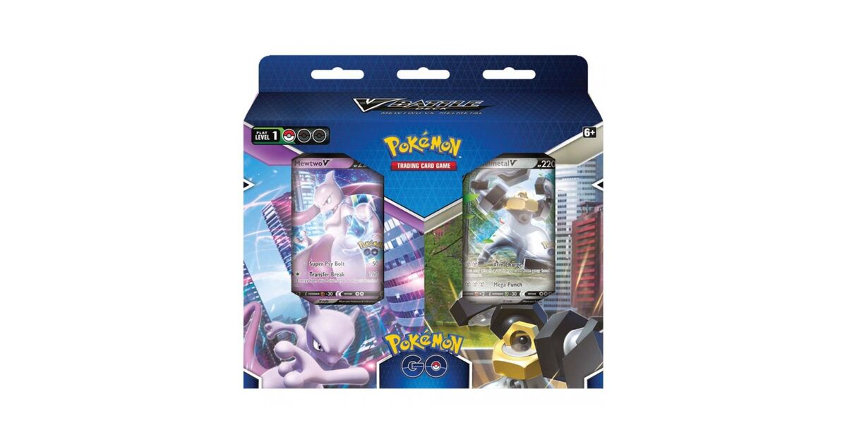 Pokemon TCG - Pokemon GO V Battle Deck Bundle Mewtwo vs Melmetal | Nerdom