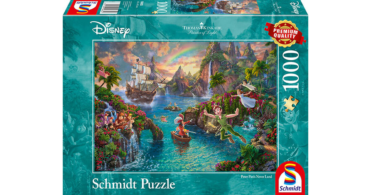 Puzzle 59635 Kinkade Disney Peter Pan 1000 Pieces | Nerdom, Greece