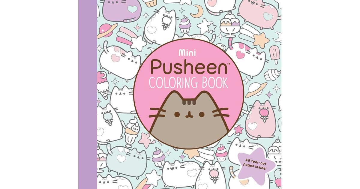 Mini Pusheen Coloring Book | Nerdom