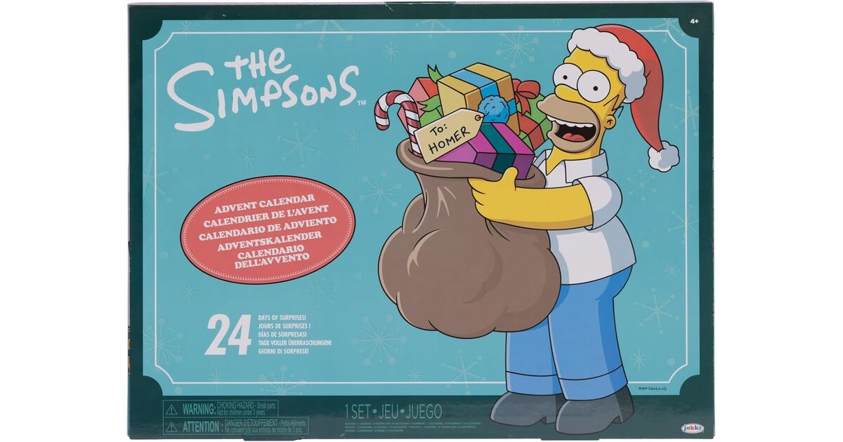 Advent Calendar The Simpsons Nerdom