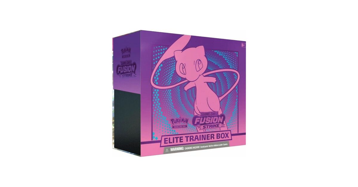 Pokemon TCG Sword & Shield 8 Fusion Strike Elite Trainer Box