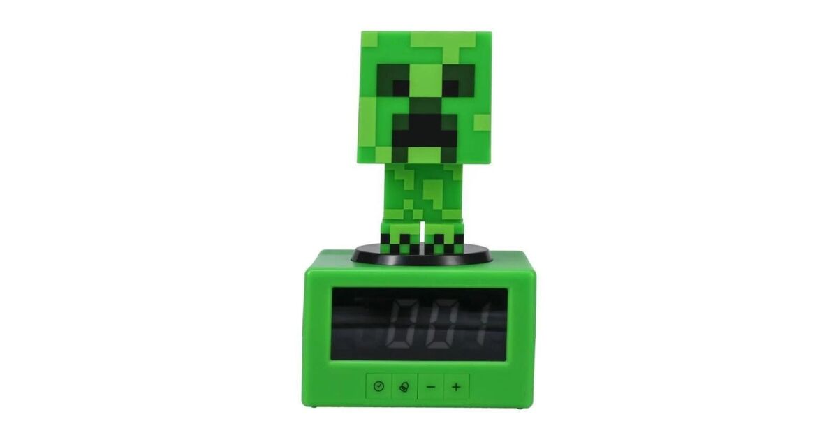 Minecraft Creeper Icon Alarm Clock | Nerdom, Greece