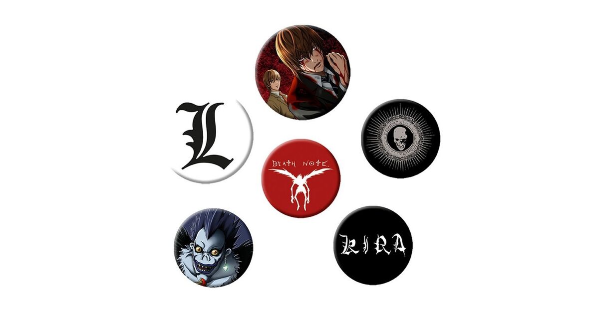 Death Note Badge Pack | Nerdom, Greece