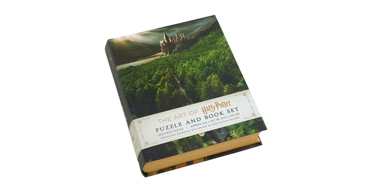 The Art of Harry Potter Puzzle and Book Set Nerdom