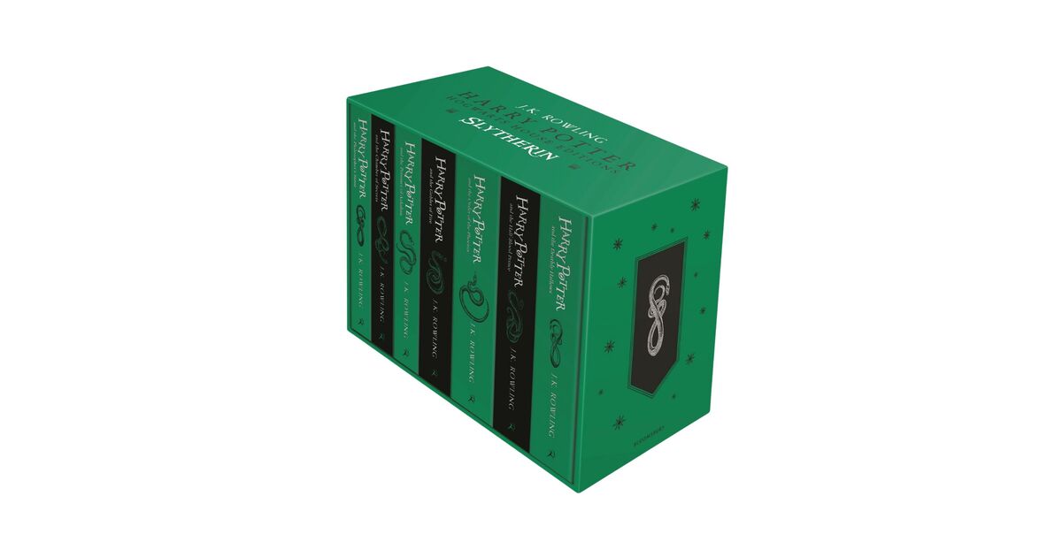 Harry Potter Slytherin House Editions Paperback Box Set Nerdom