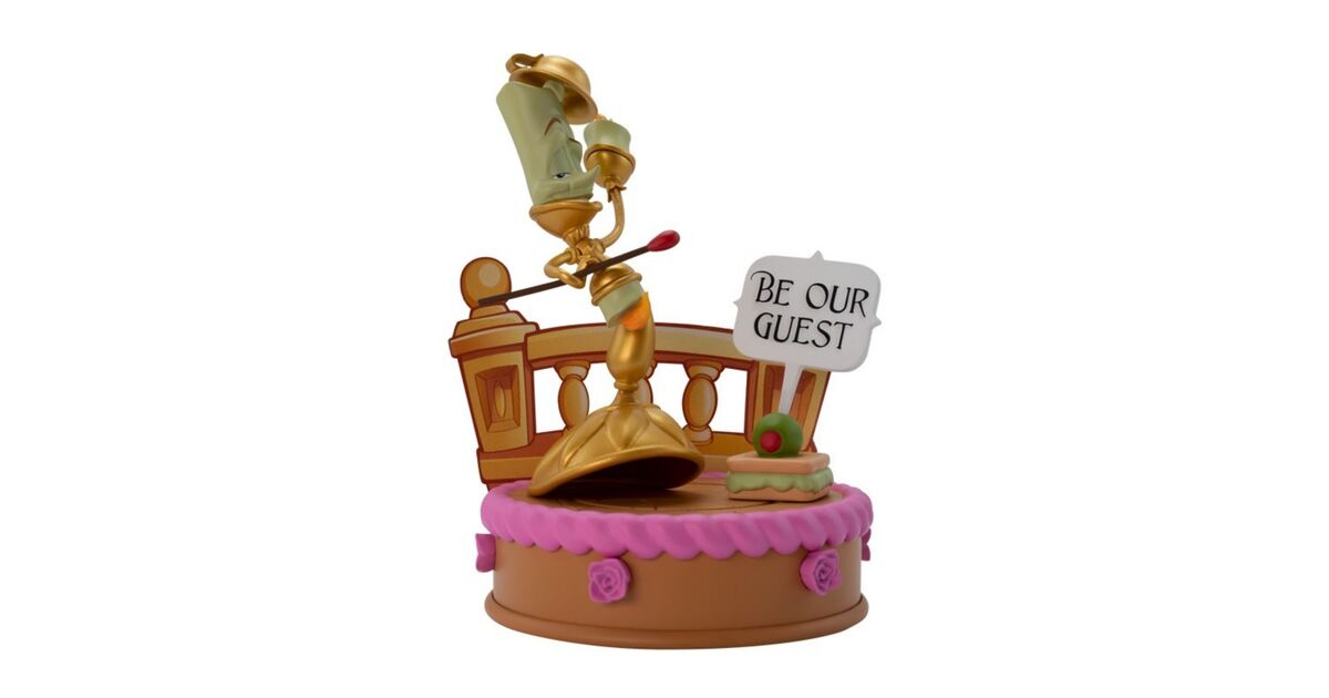 Disney Figurine Beauty and The Beast Lumiere Nerdom