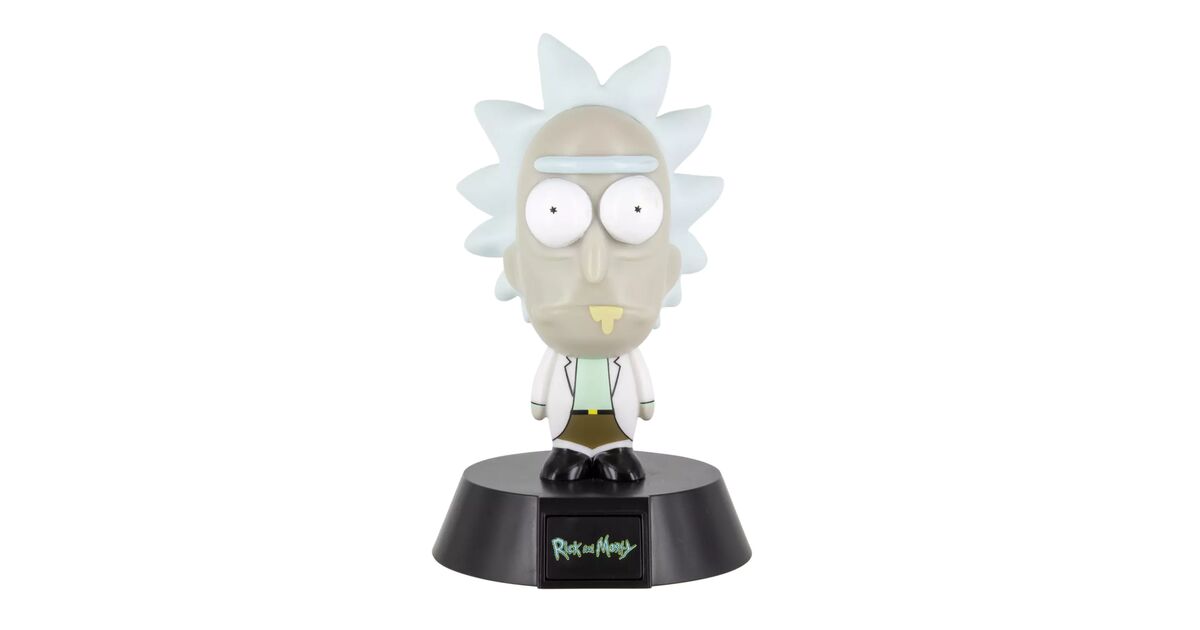 Rick and Morty Rick Icon Lamp | Nerdom, Greece