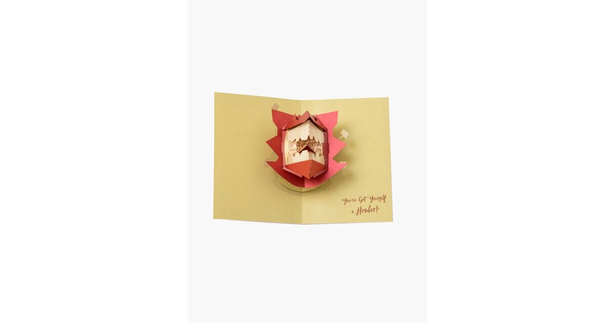 Howler Card Events Harry Potter Howler Card – Official Harry Potter Howler Recordable Pop ...