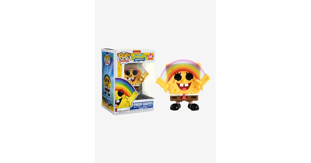 Funko Pop! SpongeBob SquarePants with Rainbow | Nerdom