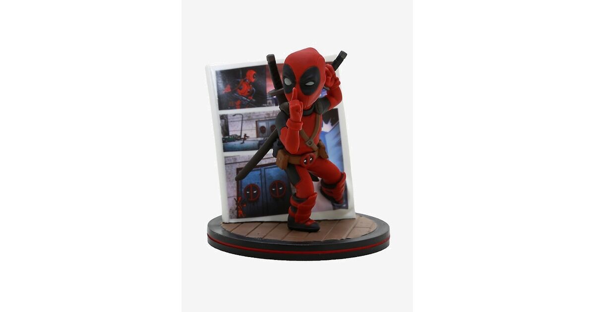 Marvel QFig Diorama Deadpool 4D Nerdom