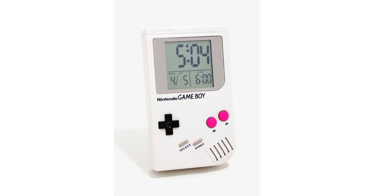 Nintendo Game Boy Alarm Clock Nerdom