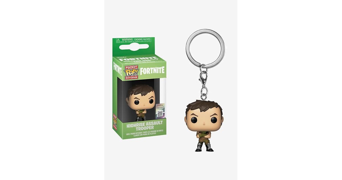 Μπρελόκ Funko Pocket Pop! Fortnite Assault Trooper | Nerdom