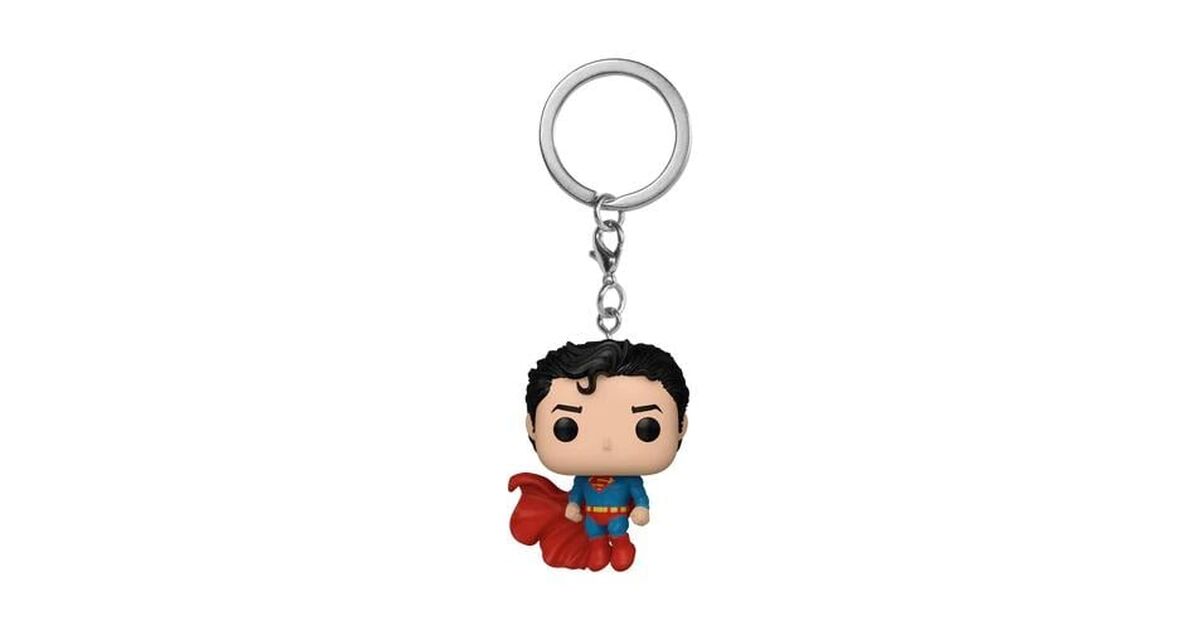 Funko Pocket Pop!: DC Super Heroes - Superman Vinyl Figures Keychain