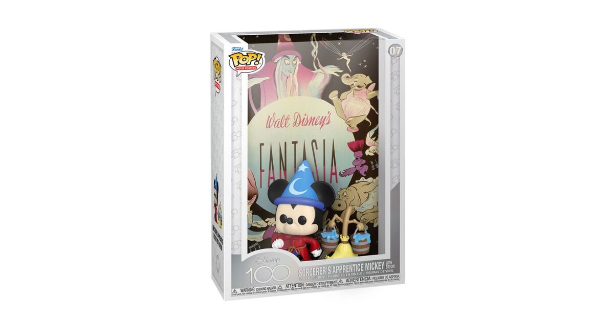 Funko Pop! Movie Posters Disney's 100th Sorcerer's Apprentice Mickey