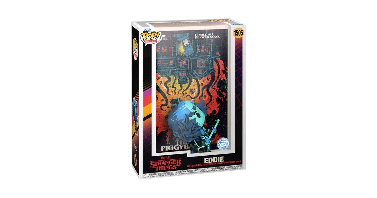 SF・ファンタジー・ホラー Stranger Things Eddie comic cover Funko