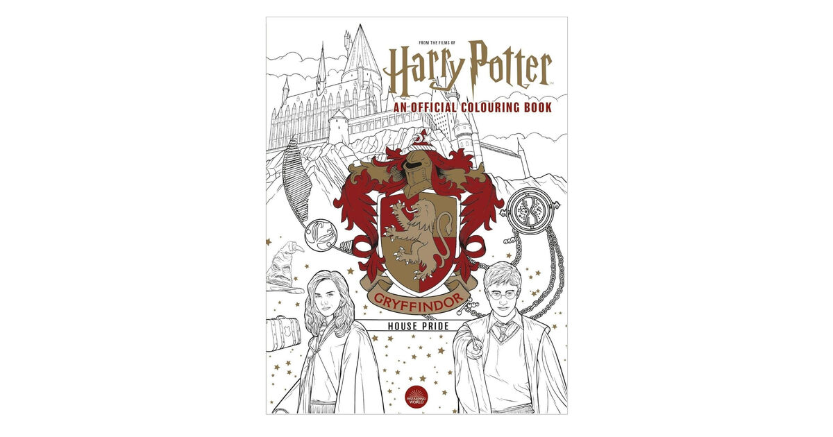 Harry Potter Gryffindor House Pride The Official Colouring Book | Nerdom, Greece