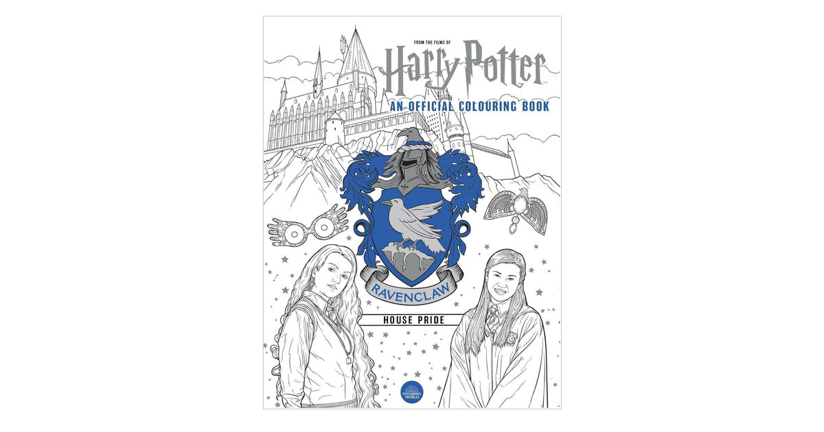 Βιβλίο Ζωγραφικής Harry Potter Ravenclaw House Pride The Official ...