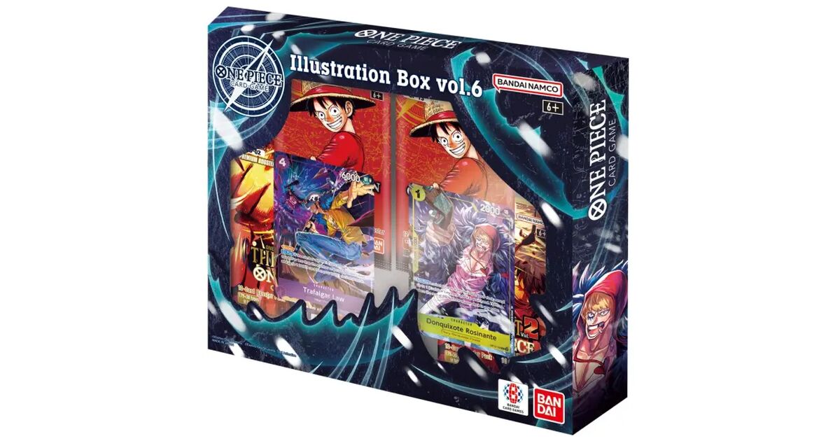 One Piece TCG Card Game Illustration Box Vol06 | Nerdom, Greece
