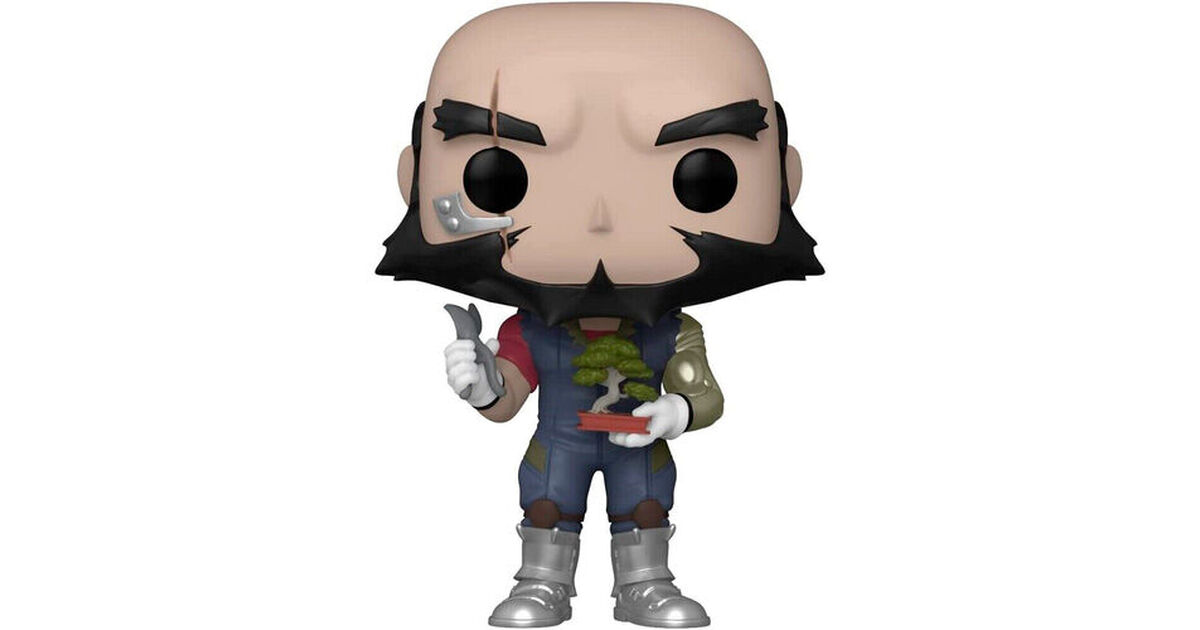 Funko Pop! Animation: Cowboy Bebop – Jet Black Avec Bonsaï, Figurine Collector Officielle Jet Black Avec Bonsai Pop