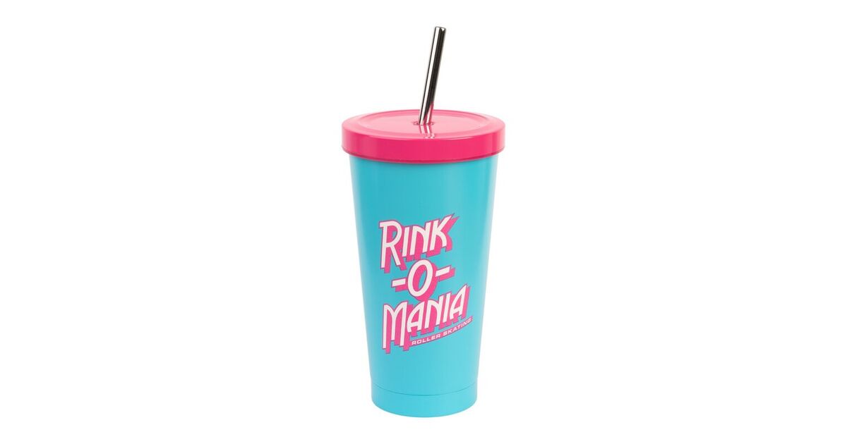 Stranger Things Rink O-Mania Straw Tumbler | Nerdom, Greece