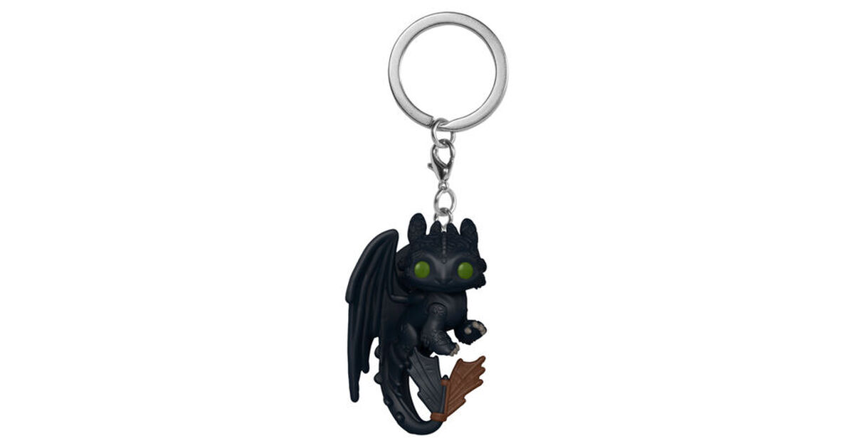 Μπρελόκ Funko Pocket Pop! How To Train Your Dragon Toothless | Nerdom