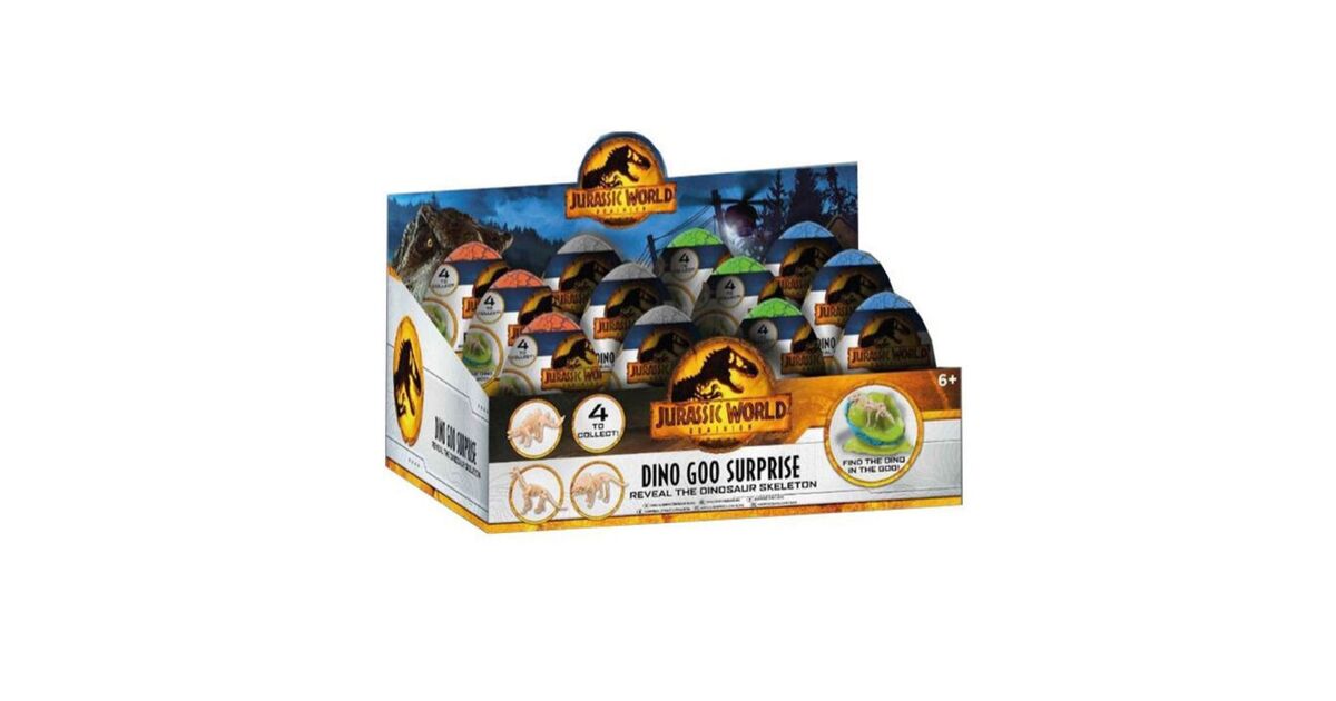 Jurassic World Dinosaur Surprise Eggs | Nerdom, Greece