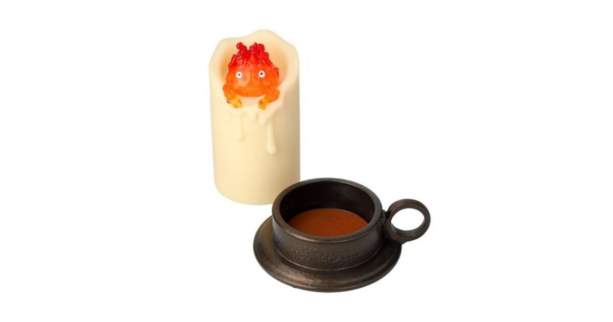 Φωτιστικό Studio Ghibli Howl's Moving Castle Illuminated Calcifer