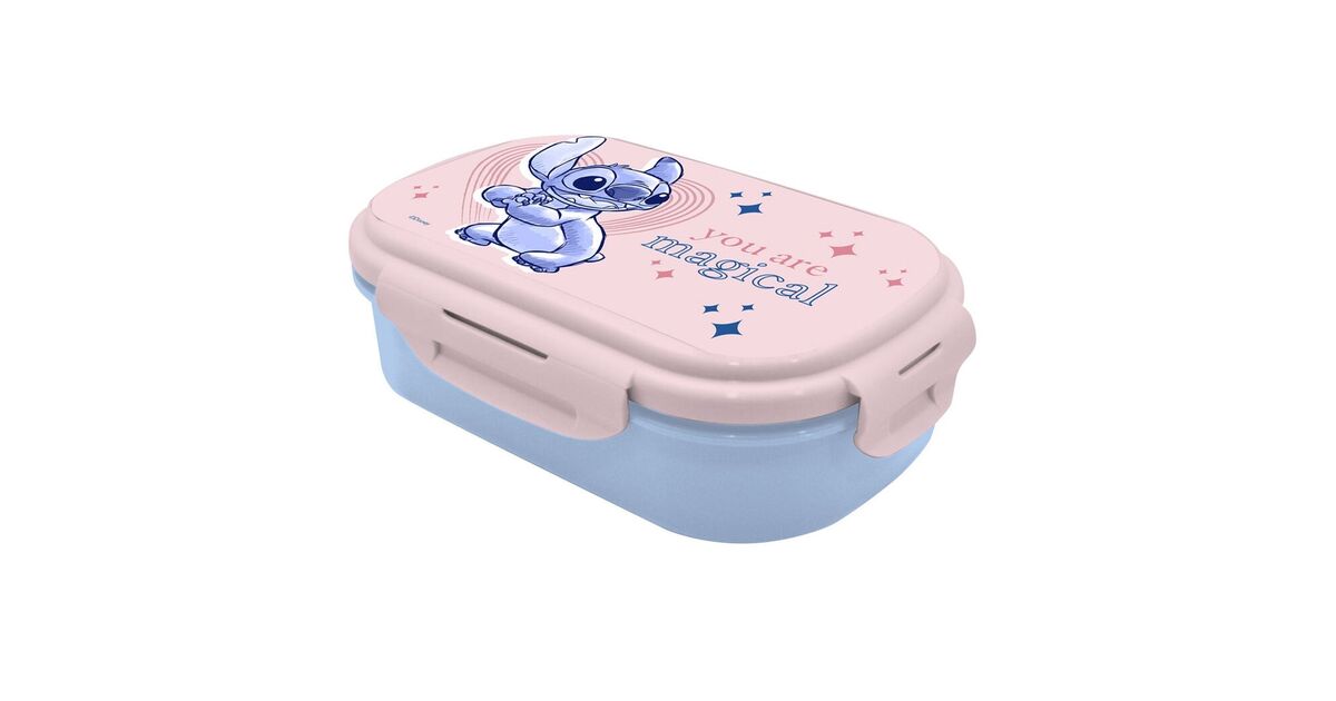 Disney Stitch Lunch Box And Cutlery Nerdom, Greece