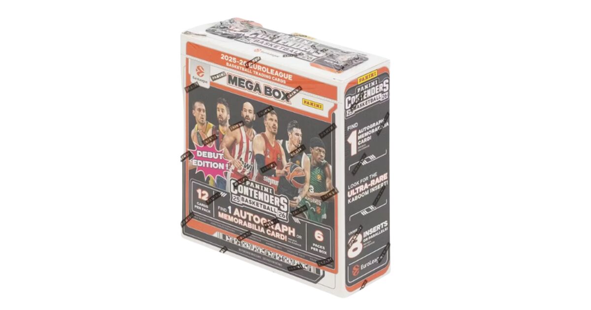 Panini Euroleague Contenders Basketball 2025/26 Mega Box | Nerdom