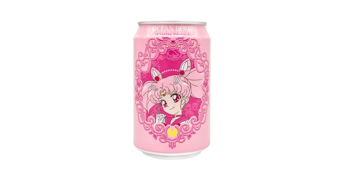 Sailor Moon Sailor Chibi Moon Ocean Bomb Sparkling Drink Lychee Flavor