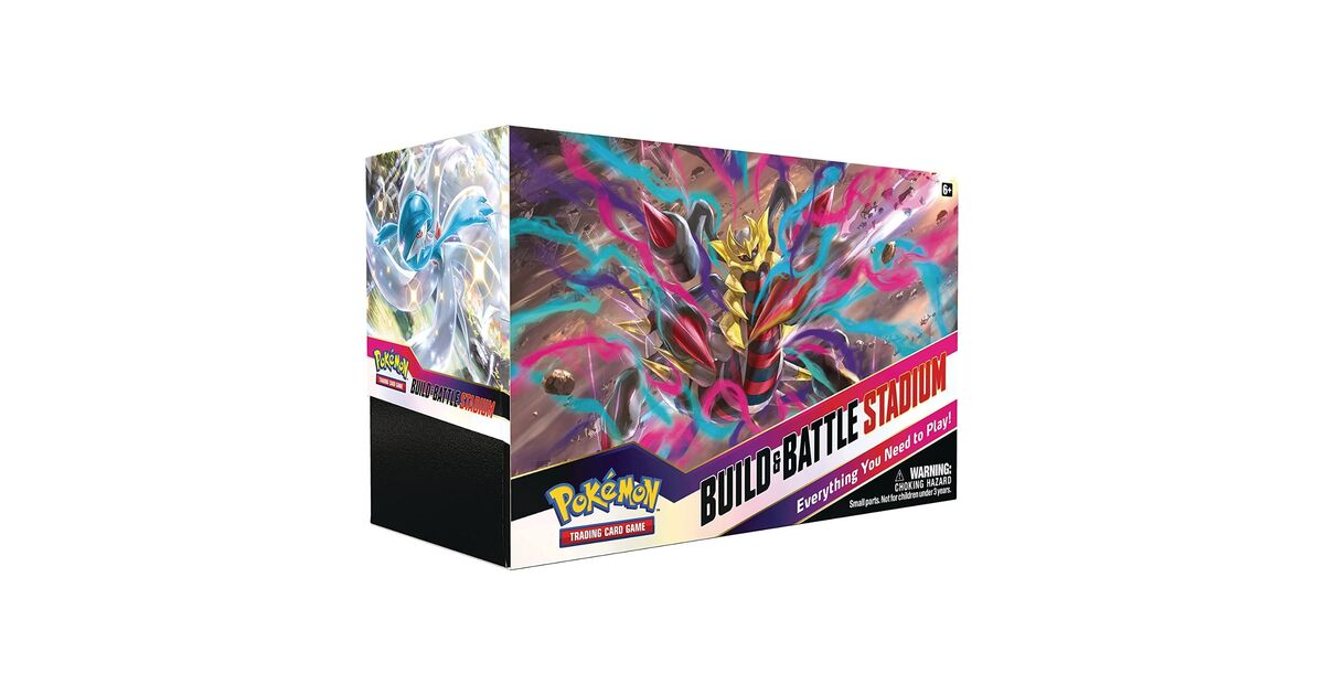 Pokemon Sword & Shield 11 Lost Origin Built and Battle Stadium Box ...