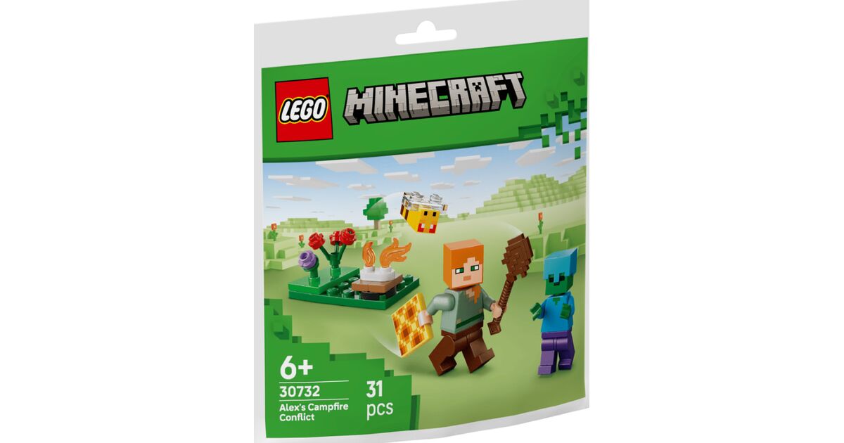 LEGO® Minecraft Alex's Campfire Conflict | Nerdom, Greece