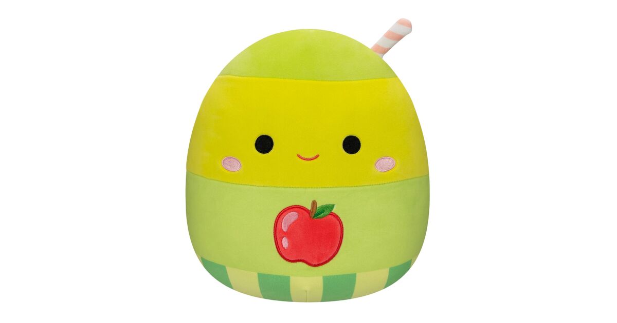 Squishmallow Green Apple Juice Plush Nerdom