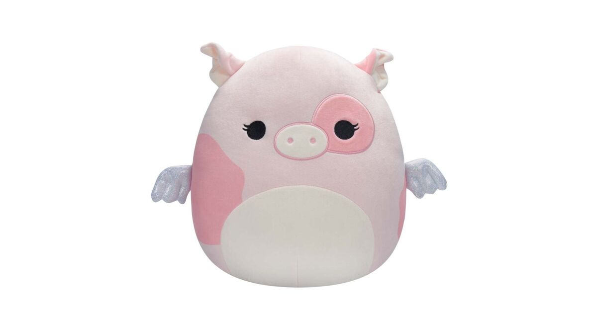 Squishmallow Peety Pastel Pink Pig #16403 | Nerdom, Greece