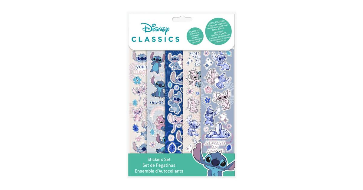 Disney Stitch Sticker Set | Nerdom, Greece