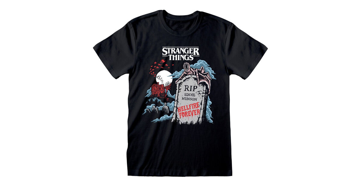 Stranger Things RIP Eddie T-shirt | Nerdom