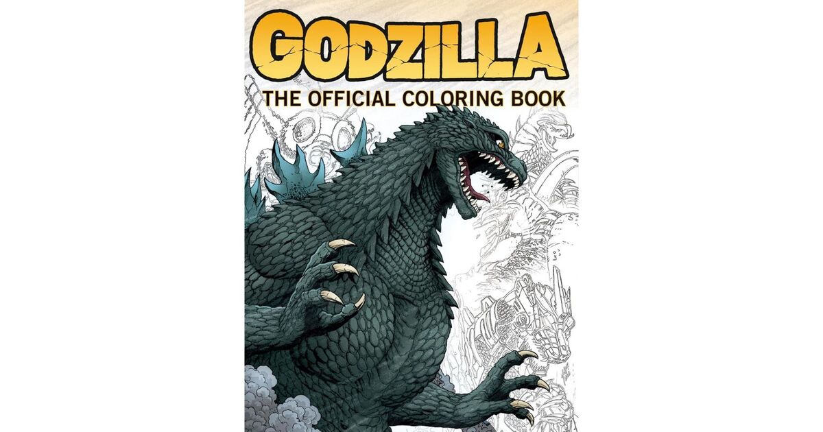 Godzilla Coloring Book | Nerdom, Greece