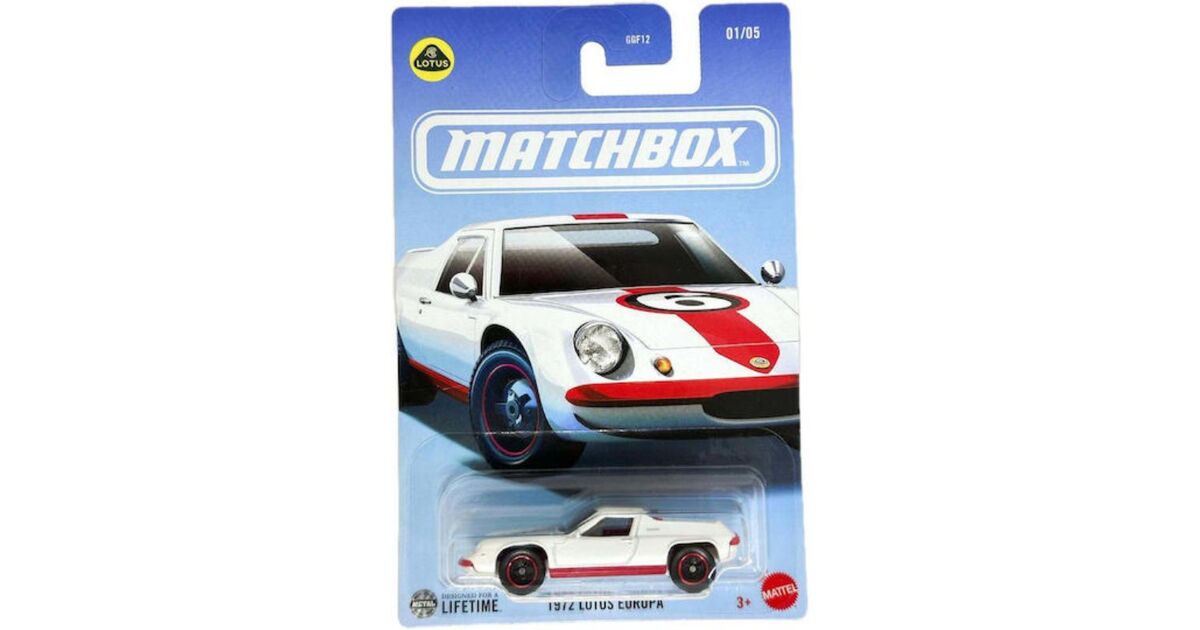 Mattel Matchbox: Lotus - 1972 Lotus Europa (JCG51) | Nerdom, Greece