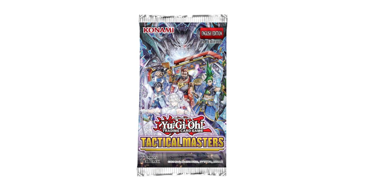 YuGiOh Tactical Masters Booster Nerdom