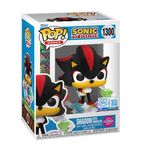 Product Funko Pop! Games: Sonic -Shadow with Emeralds(Flocked) (Special Edition) thumbnail image