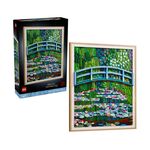 Product LEGO® Art: Claude Monet – Bridge over a Pond of Water Lilies (31220) thumbnail image