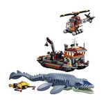 Product LEGO® Jurassic World™:Mosasaurus Dinosaur Boat Attack  (77983) thumbnail image