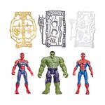 Product Φιγούρες Δράσης Hasbro Marvel: Spider-Man - Brand New Day - Spider-Man, Hulk &amp; Iron Spider (G2449) thumbnail image