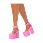 Product Κούκλα Mattel Barbie: Deluxe Style Black &amp; Pink - Pink Vinyl Skirt Fashion (JJN74) thumbnail image