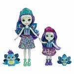Product Mattel Enchantimals - Patter Peacock  Flap Sisters (HCF83) thumbnail image